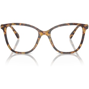 Swarovski womens Sk2020 Square Prescription Eyewear Frames(Havana/Demo Lens)