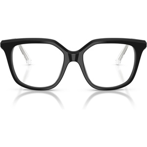 Swarovski womens Sk2059 Square Prescription Eyewear Frames(Black/Demo Lens)