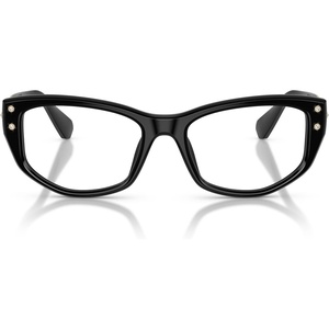 Swarovski womens Sk2062u Universal Fit Square Prescription Eyewear Frames(Black/Demo Lens)