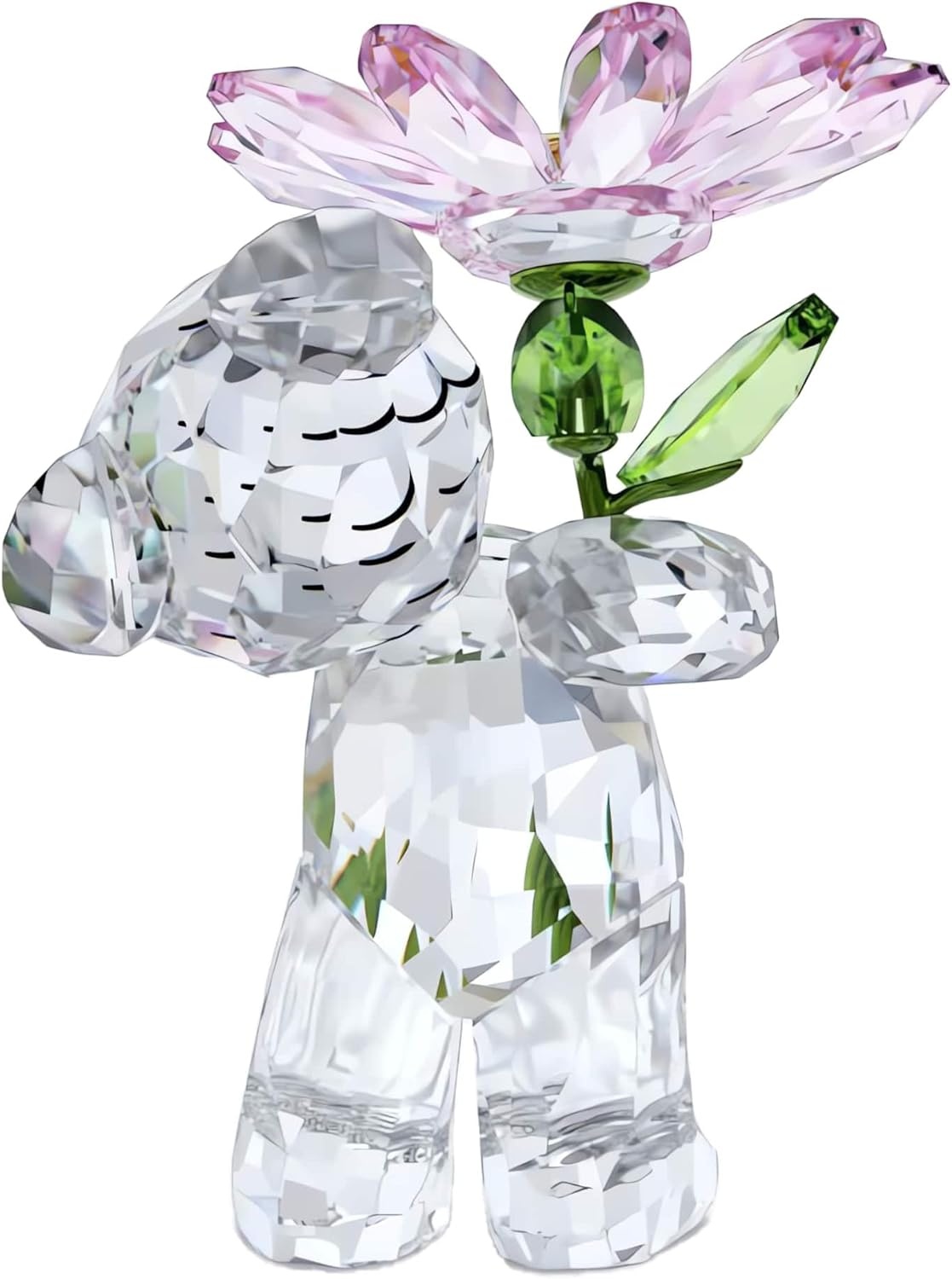 image:imageSWAROVSKI Kris Bears Forget Me Not Clear Swarovski Crystal with Blue and Yellow Accents Part of the Swarovski Kris Bears CollectionKris Bear A Daisy for You