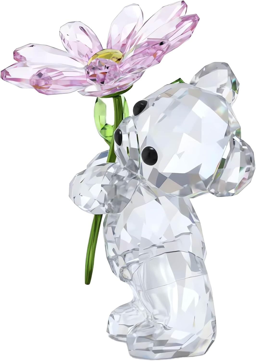 image:imageSWAROVSKI Kris Bears Forget Me Not Clear Swarovski Crystal with Blue and Yellow Accents Part of the Swarovski Kris Bears CollectionKris Bear A Daisy for You