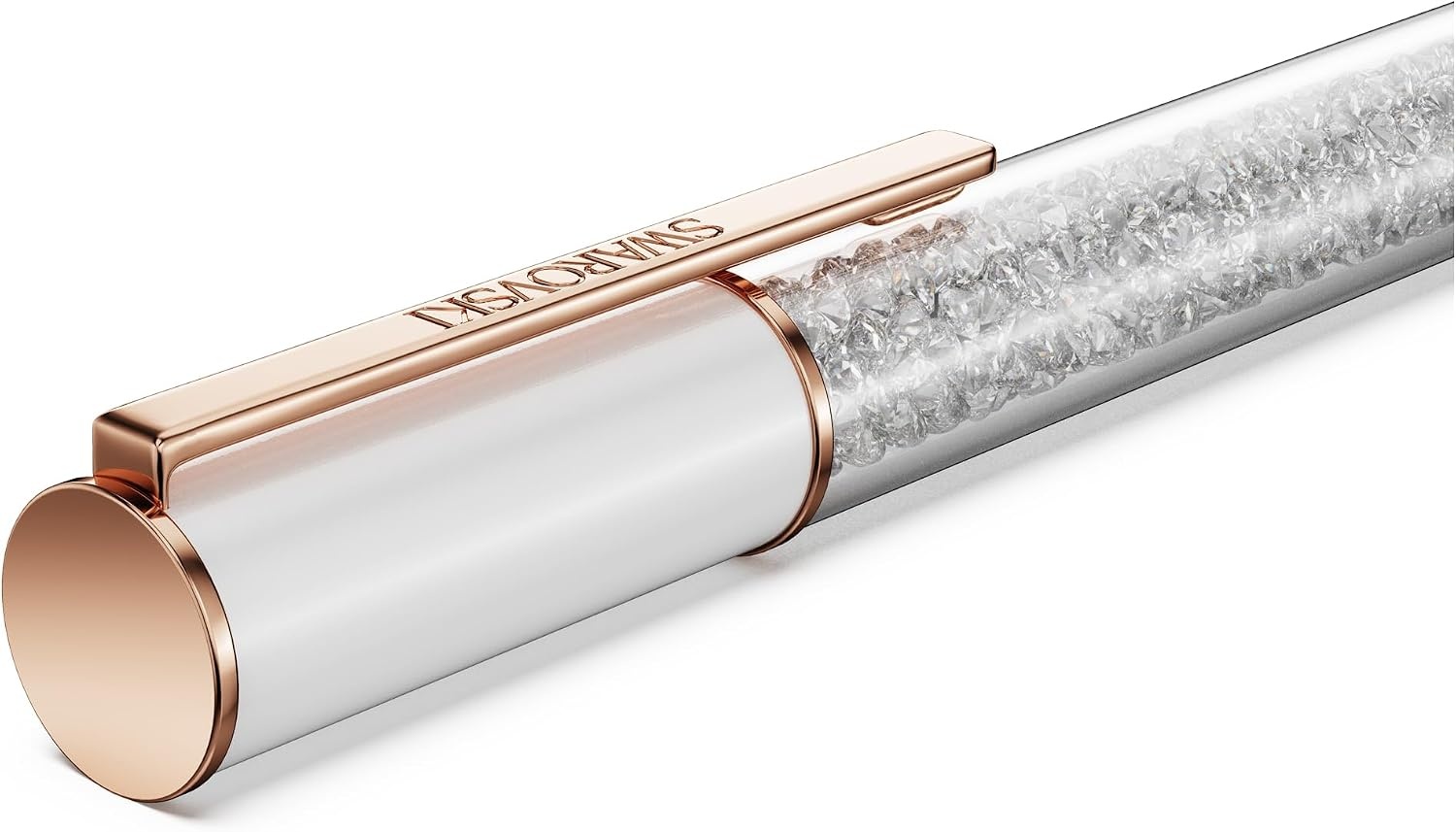 image:imageSwarovksi Crystalline Lustre ballpoint pen Pink Goldtone platedWhite