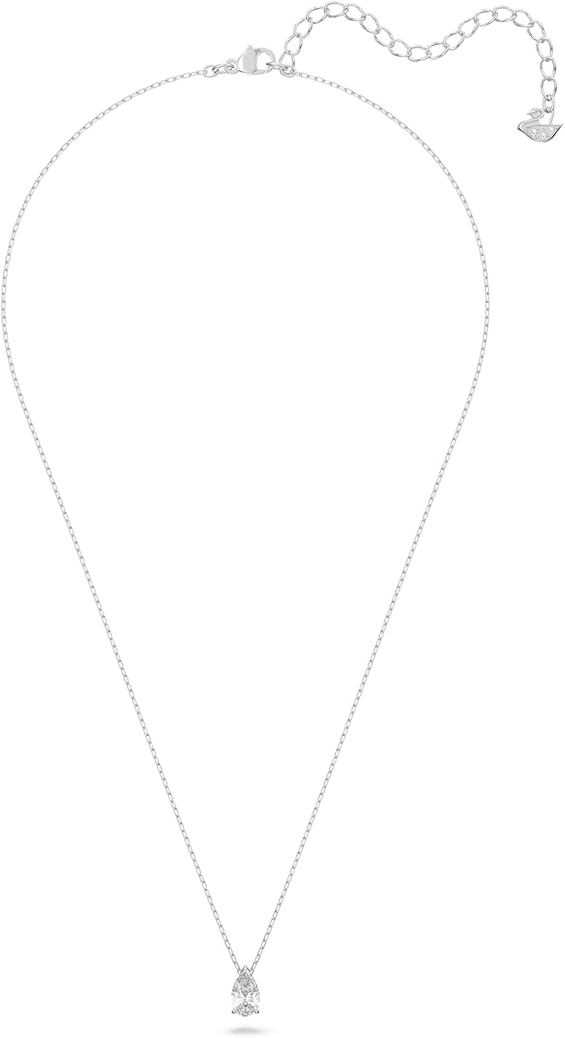 image:imageSwarovski Attract Crystal Necklace and Earrings Jewelry CollectionNecklace Rhodium Tone