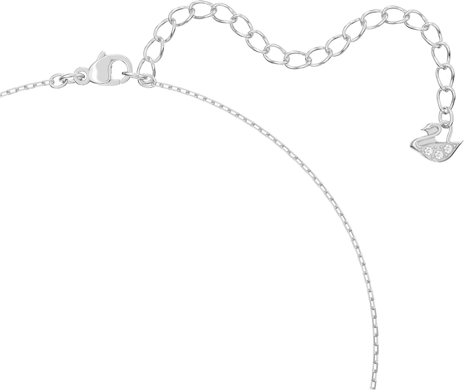 image:imageSwarovski Attract Crystal Necklace and Earrings Jewelry CollectionNecklace Rhodium Tone