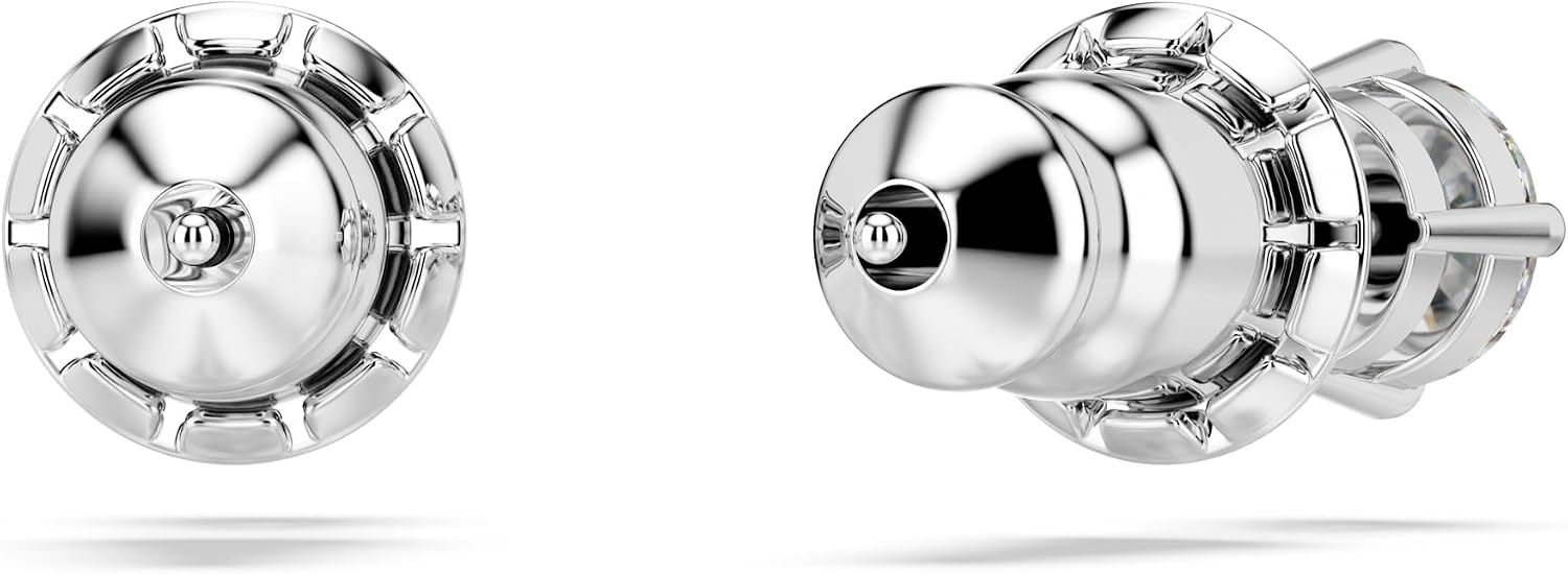 image:imageSwarovski Attract Earrings Jewelry Collection Clear CrystalsRound Rhodium