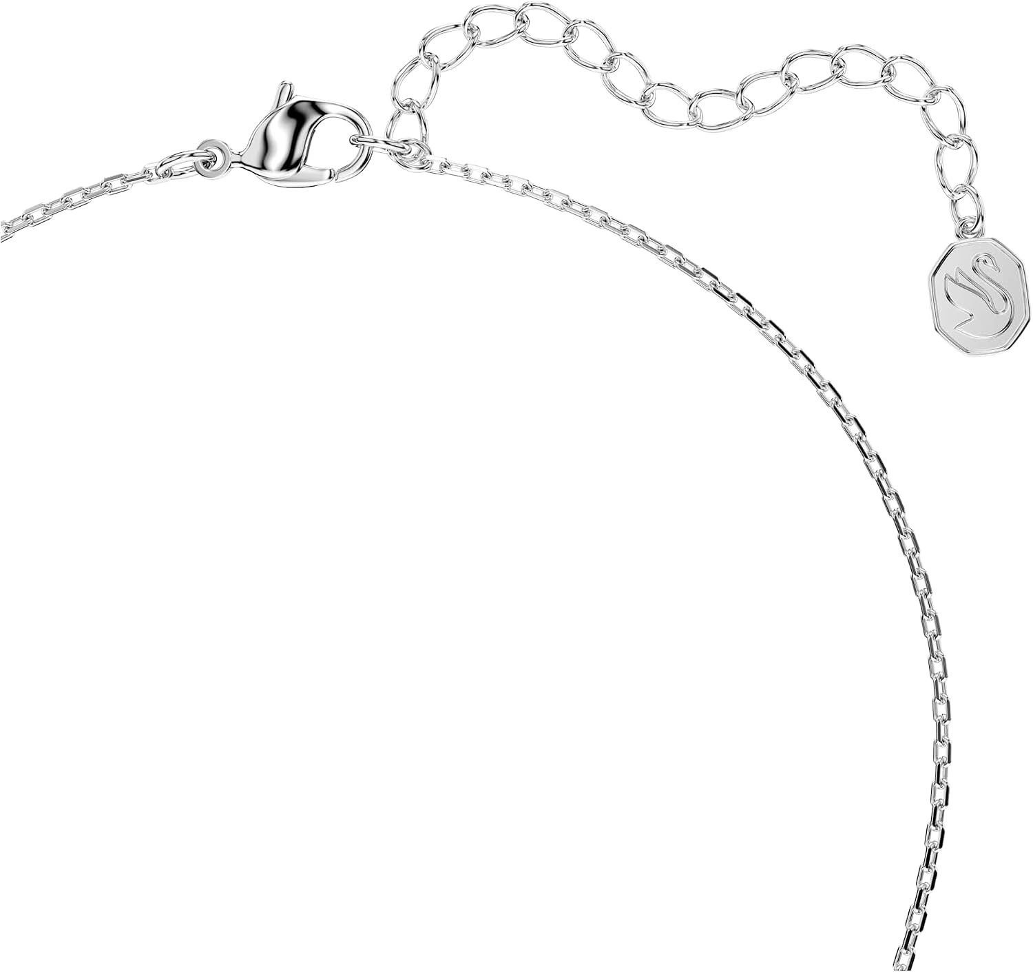 image:imageSwarovski Bella V pendant Round cut Pink Rhodium finish