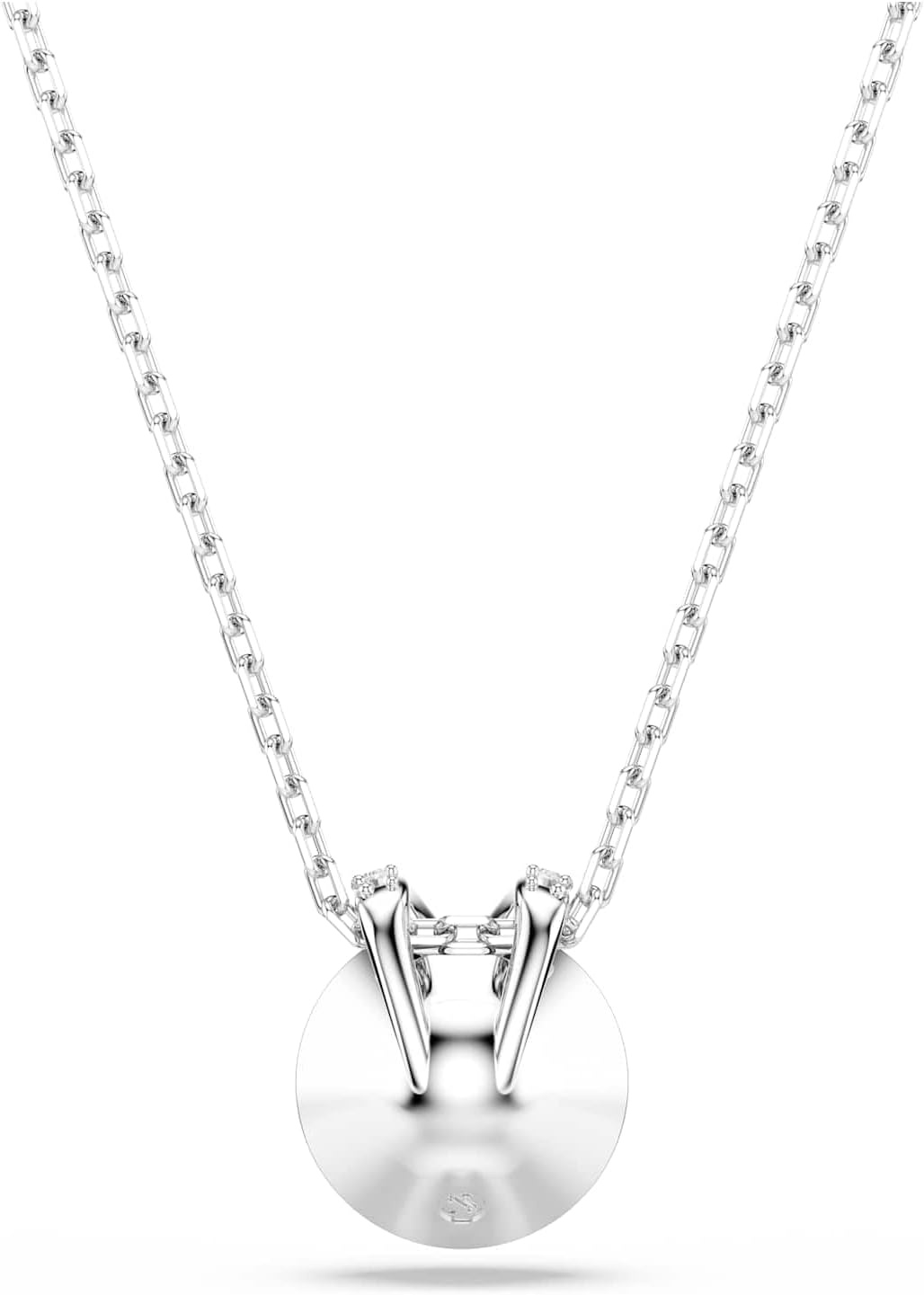 image:imageSwarovski Bella V pendant Round cut Pink Rhodium finish