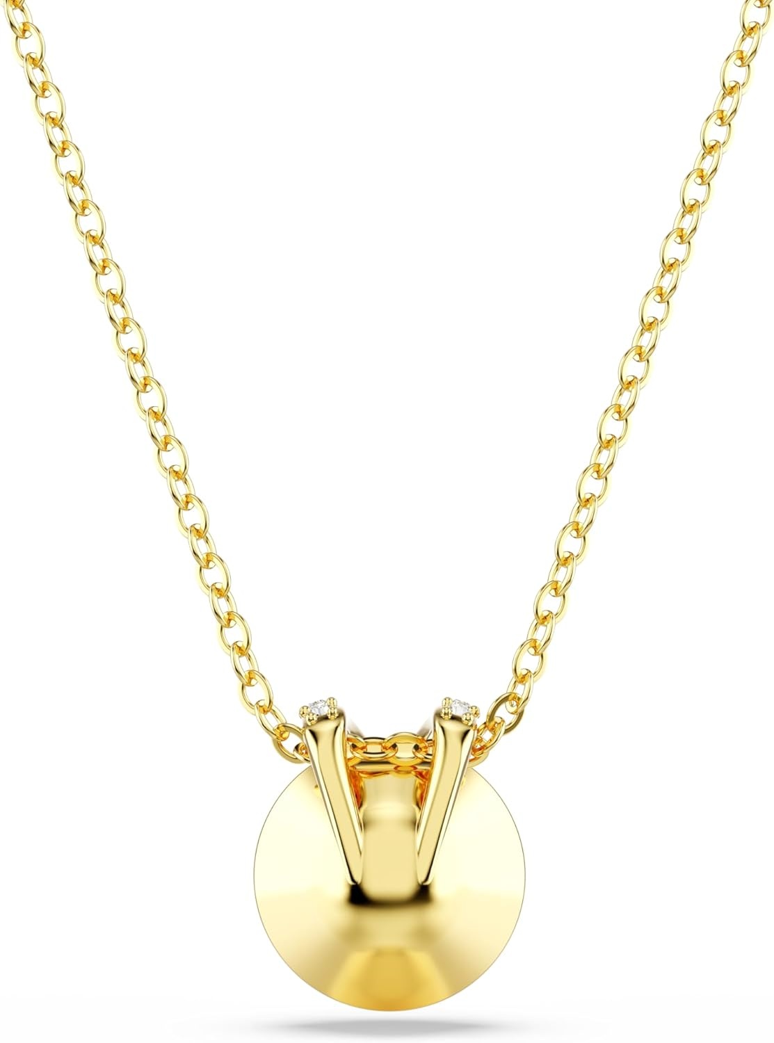 image:imageSwarovski Birthstone Pendant Necklace Collection SquareCut Stone and Crystals Rhodium FinishRed Crystal