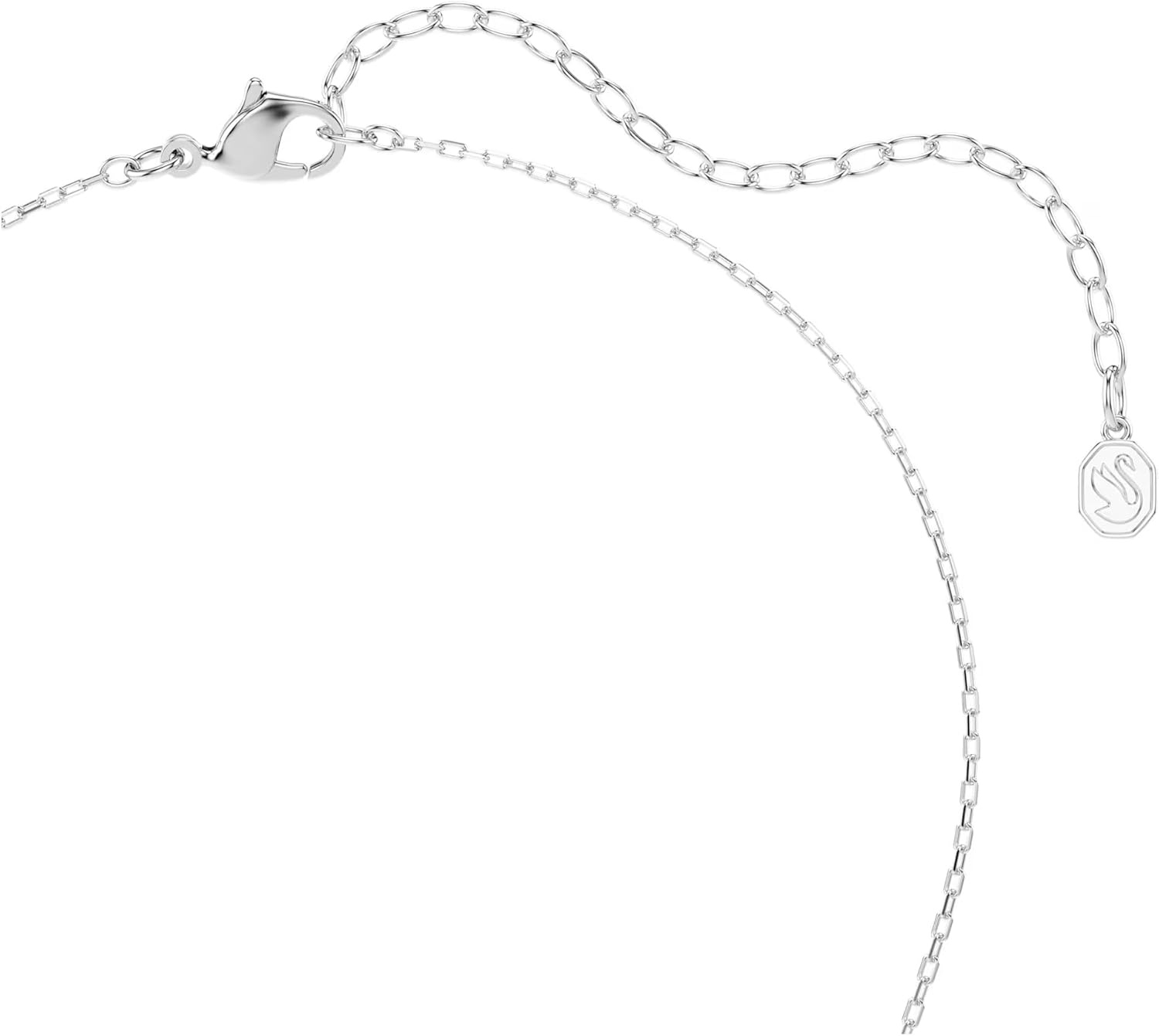 image:imageSwarovski Chroma pendant Mixed cuts Multicolored Rhodium plated