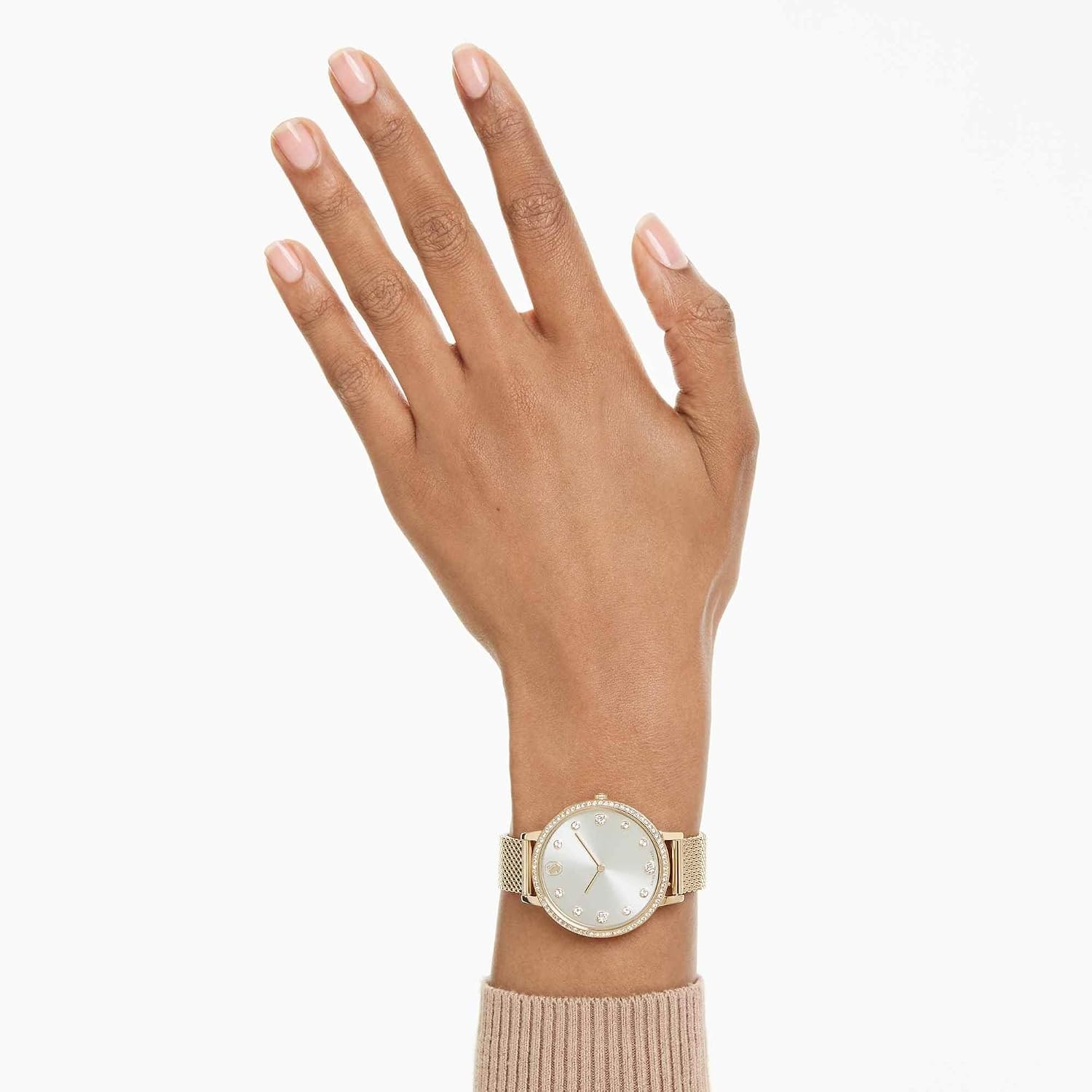 image:imageSwarovski Clarica Watch Swiss Made Metal Bracelet Gold Tone GoldTone Finish