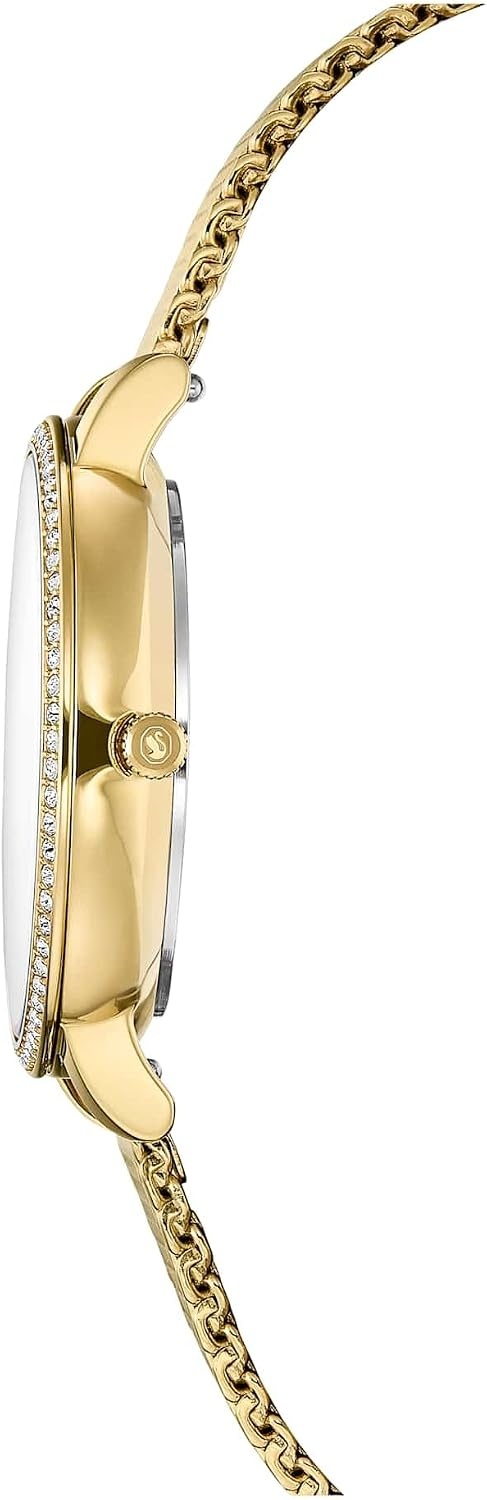 image:imageSwarovski Clarica Watch Swiss Made Metal Bracelet Gold Tone GoldTone Finish