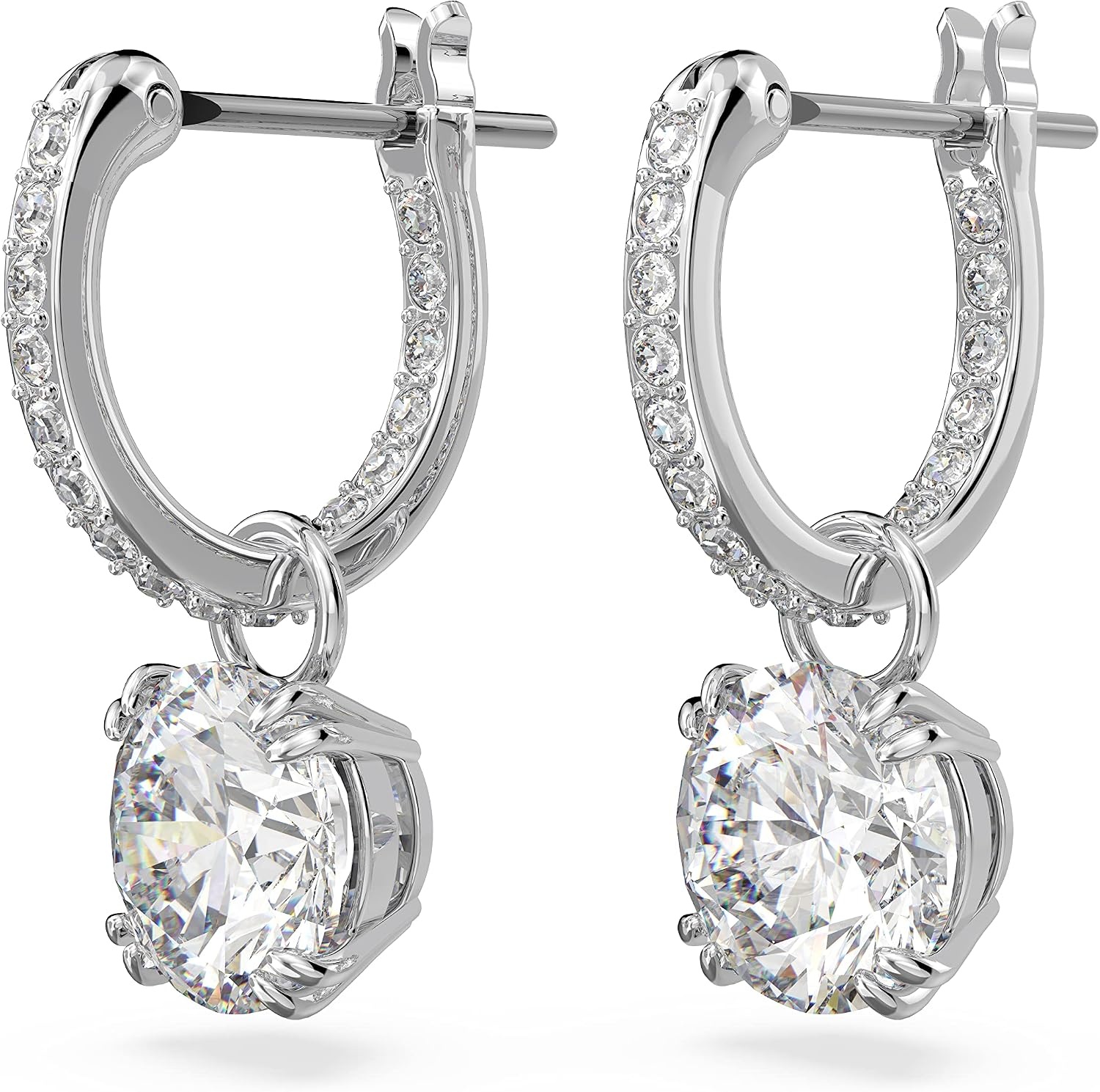 image:imageSwarovski Constella Drop Earrings CollectionRhodium