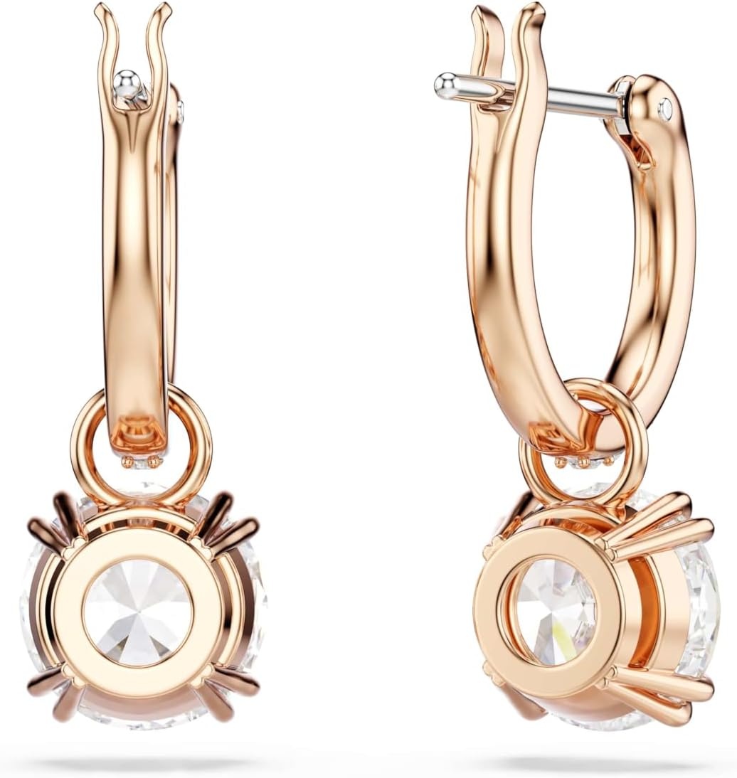 image:imageSwarovski Constella Drop Earrings CollectionRose Gold Tone