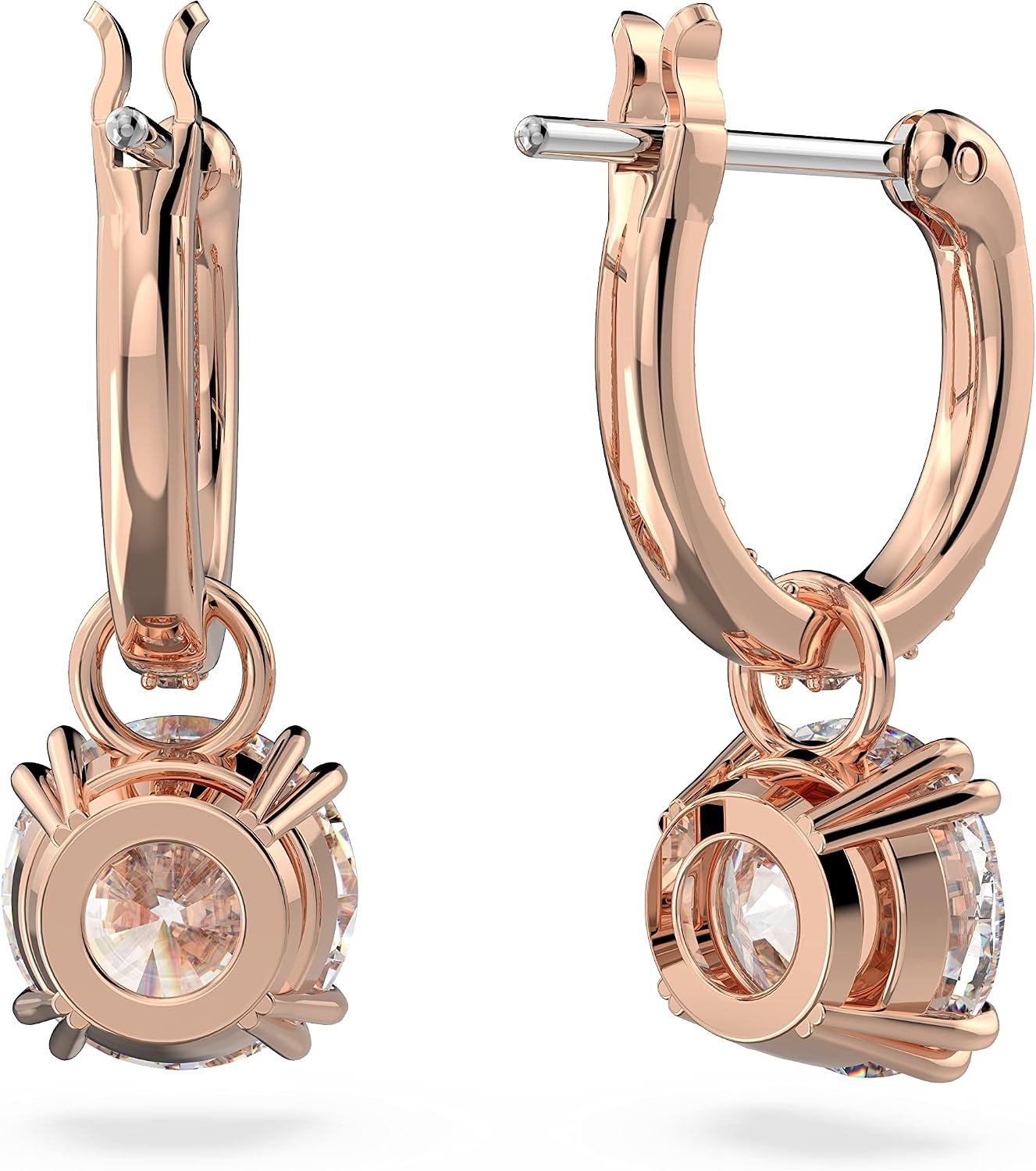 image:imageSwarovski Constella Drop Earrings CollectionRose Gold Tone