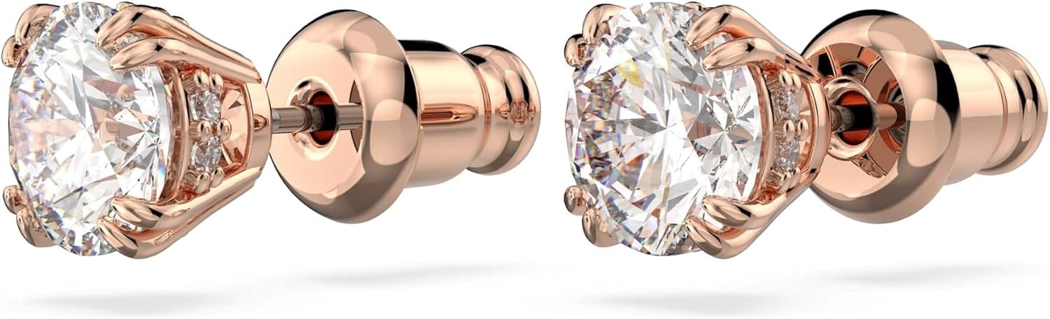 image:imageSwarovski Constella Pierced Stud EarringsNEW Rose Gold Tone Finish with Clear Crystals