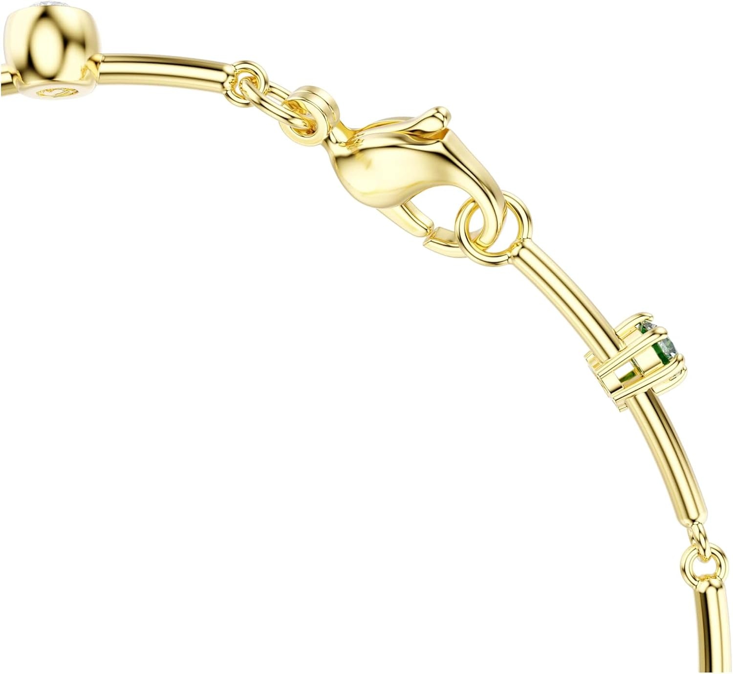 image:imageSwarovski Constella bracelet Mixed cuts Green Goldtone plated