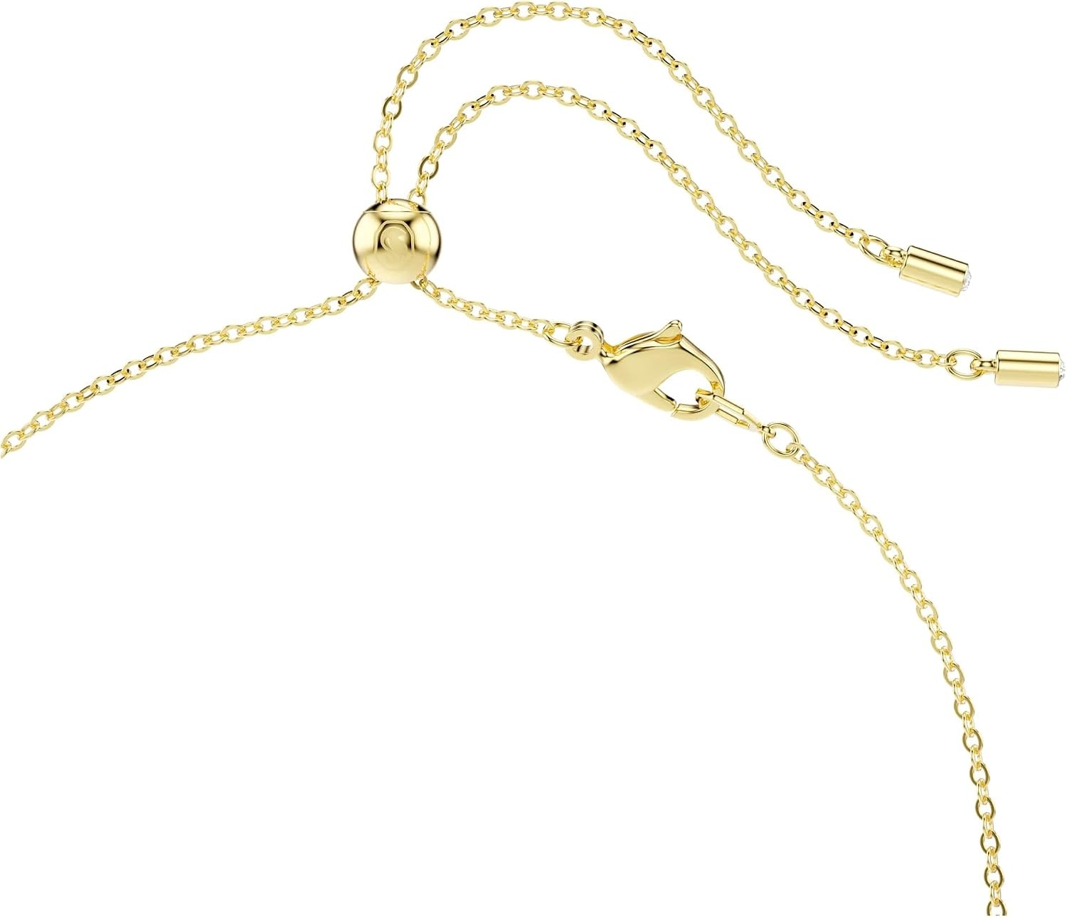 image:imageSwarovski Constella necklace Mixed cuts Green Goldtone plated