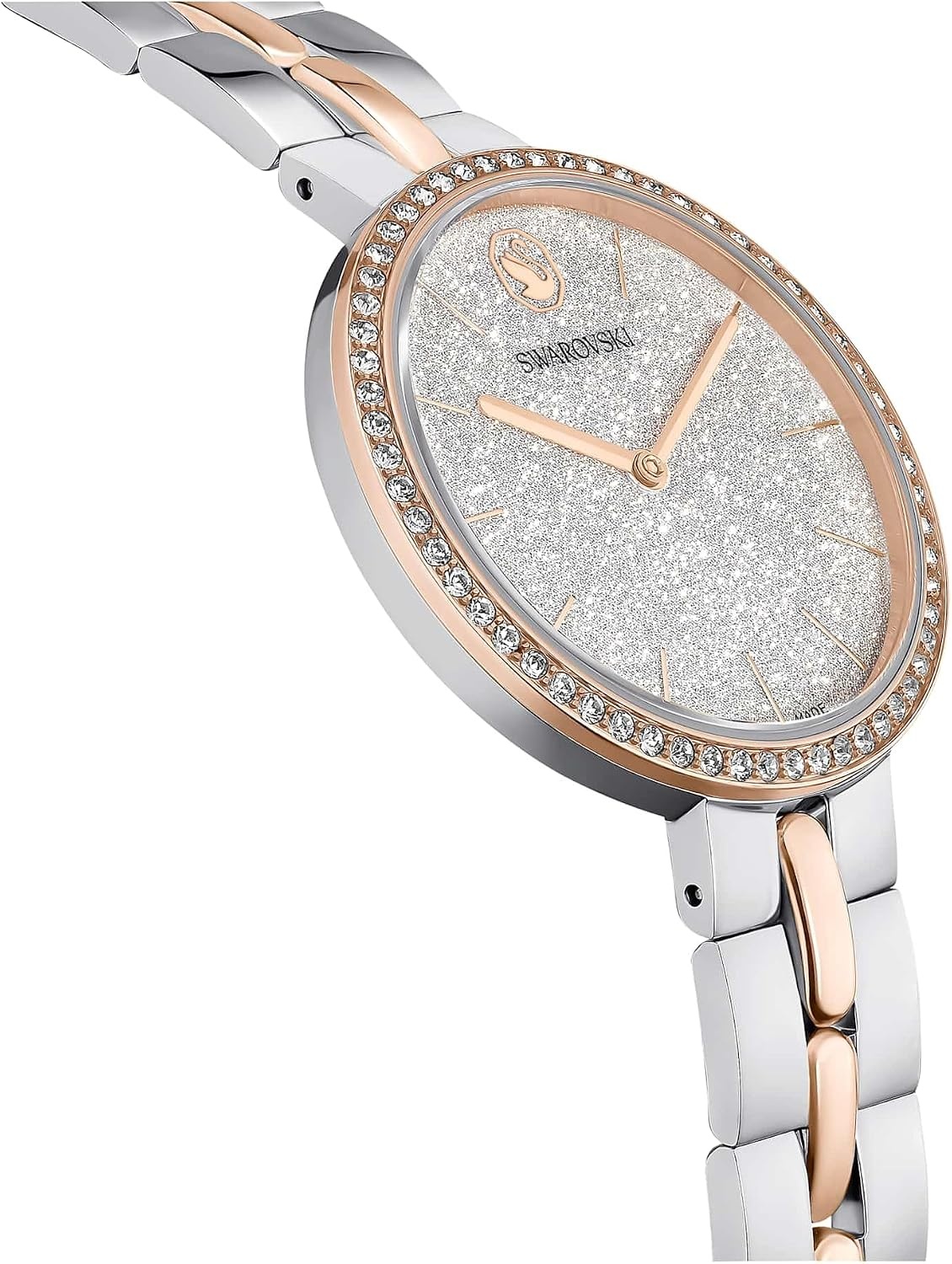 image:imageSwarovski Cosmopolitan Watch Swiss Made Metal Bracelet Silver Tone Mixed Metal Finish