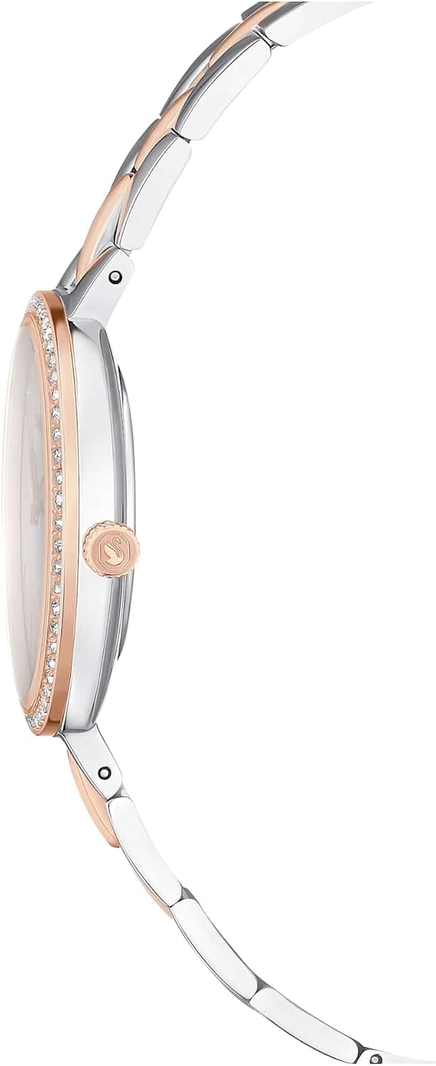 image:imageSwarovski Cosmopolitan Watch Swiss Made Metal Bracelet Silver Tone Mixed Metal Finish