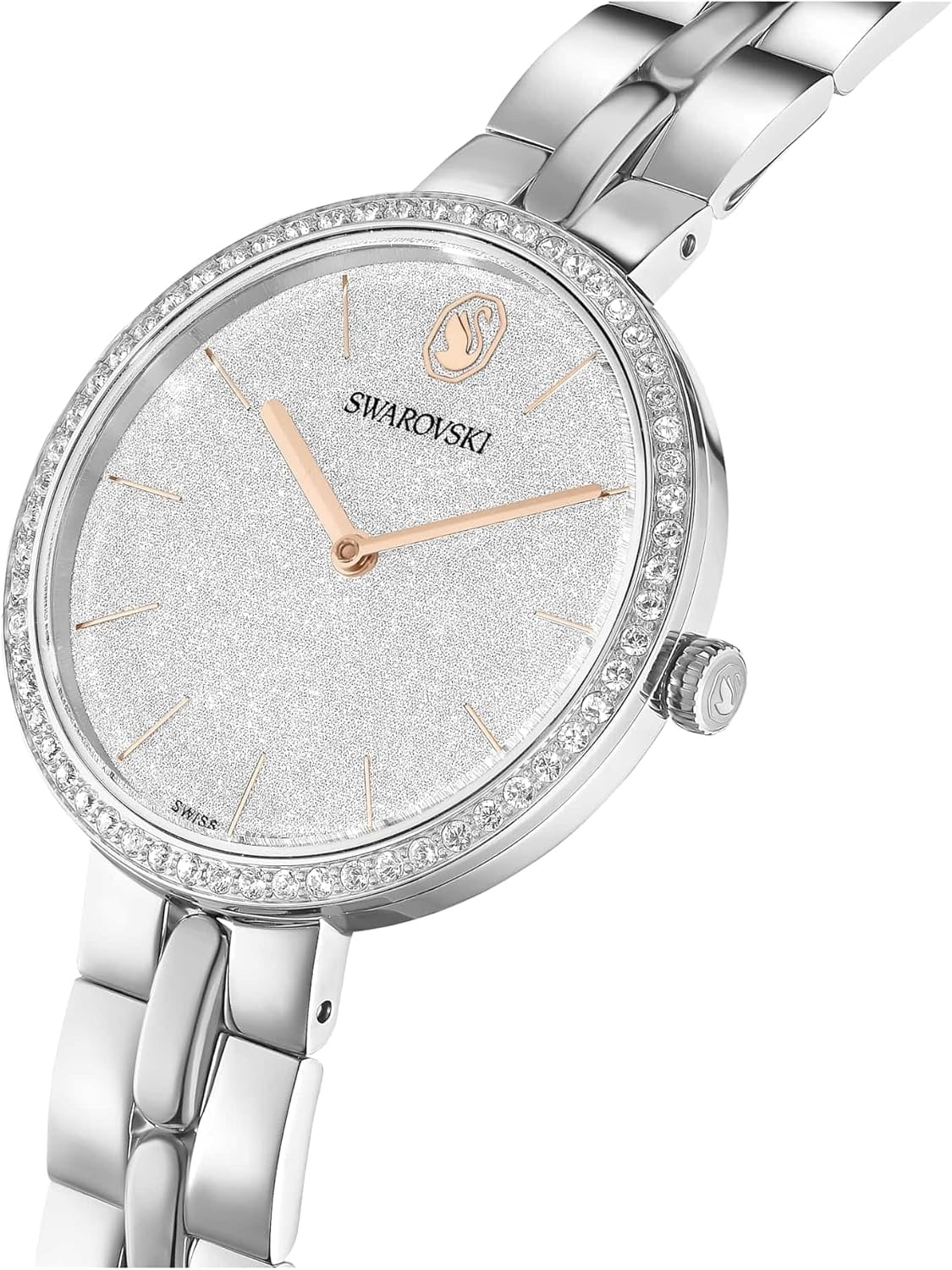 image:imageSwarovski Cosmopolitan Watch Swiss Made Metal Bracelet Silver Tone Stainless Steel