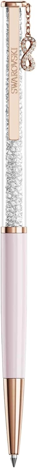 image:imageSwarovski Crystalline Silk ballpoint pen Infinity Pink lacquered Rose goldtone plated