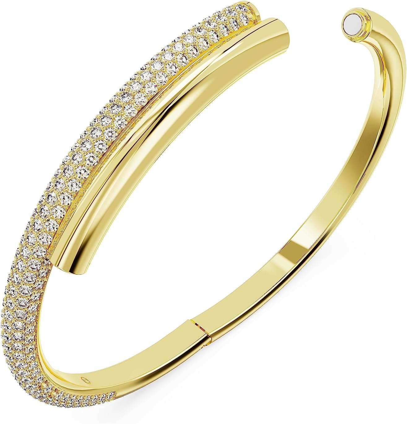 image:imageSwarovski Dextera Bangle CollectionGoldTone
