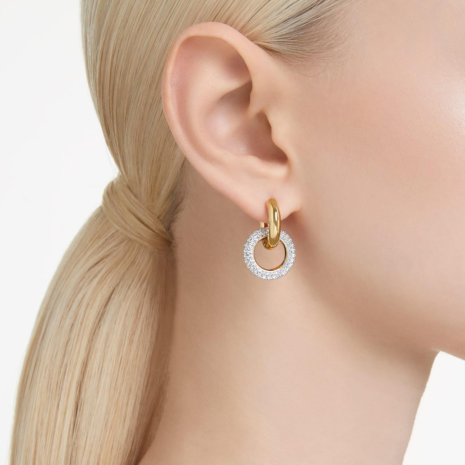 image:imageSwarovski Dextera Collection EarringsGold