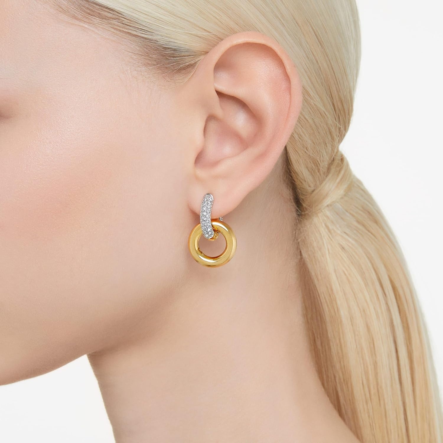 image:imageSwarovski Dextera Collection EarringsGold
