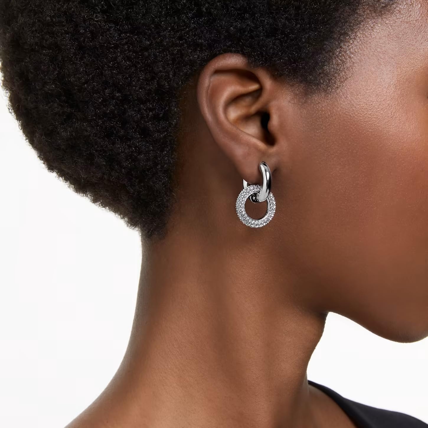 image:imageSwarovski Dextera Collection EarringsRhodium