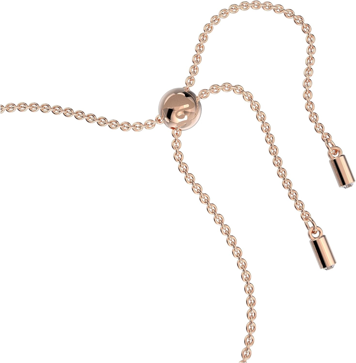 image:imageSwarovski Emily Tennis Bracelet Jewelry CollectionClear Crystals Rose Gold Tone Finish