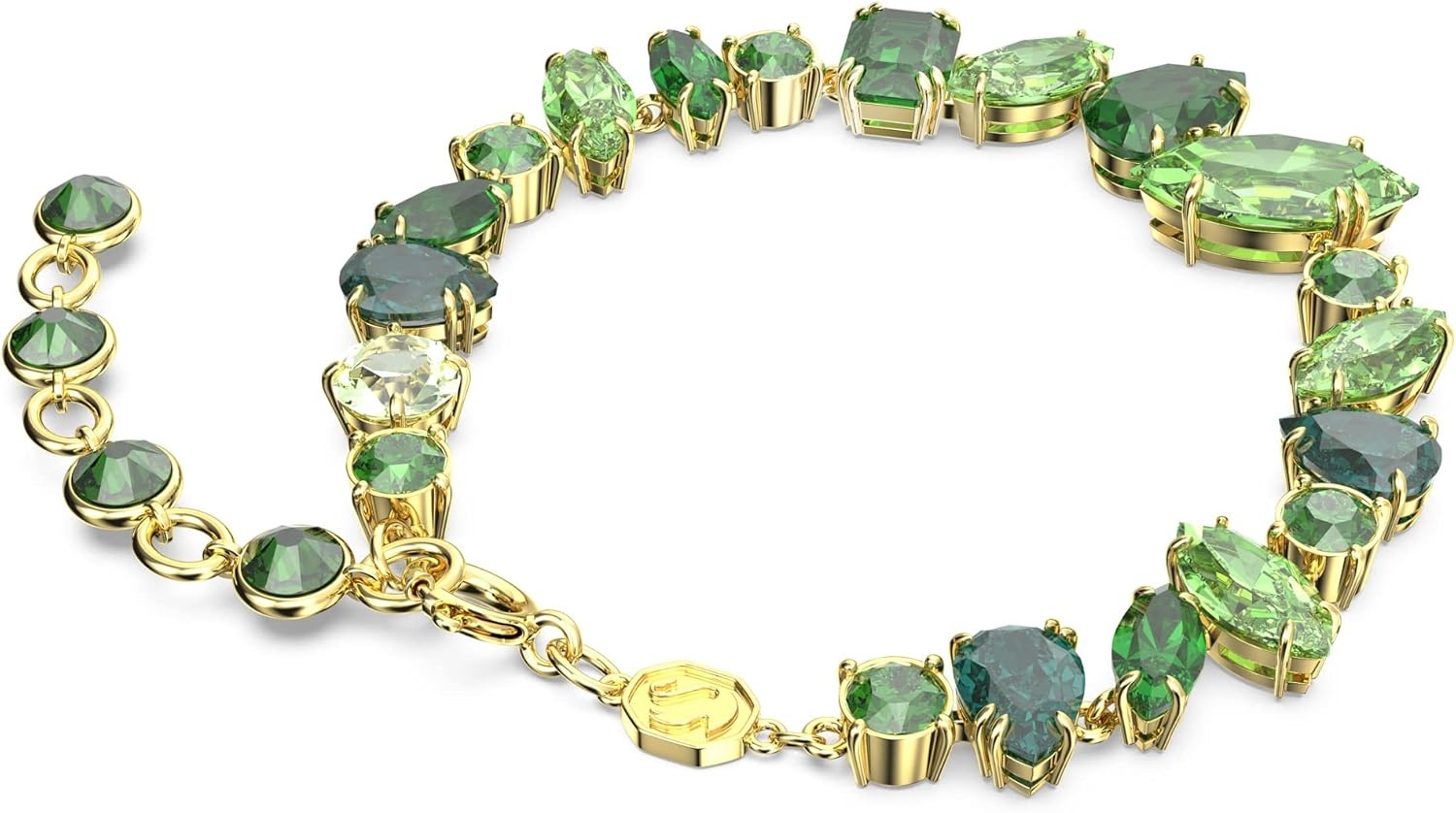 image:imageSwarovski Gema Crystal Bracelet CollectionGreen