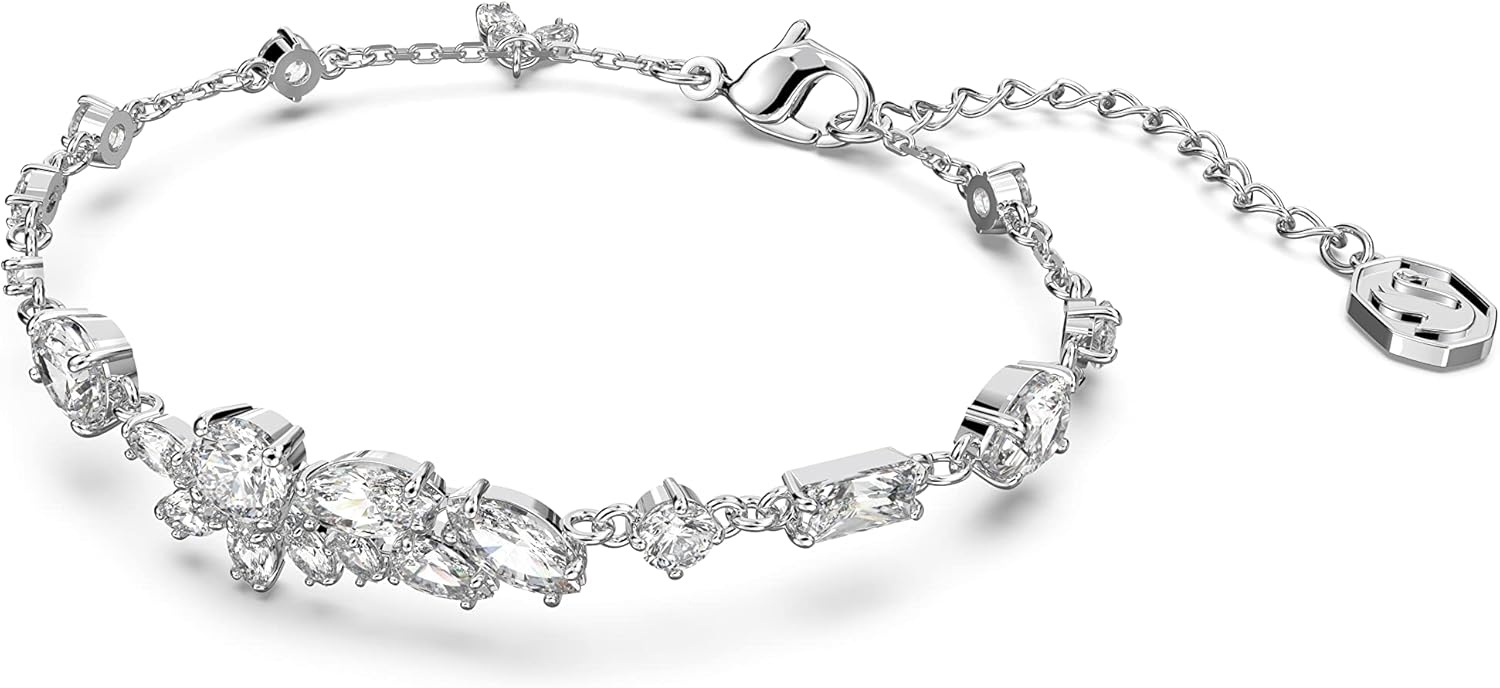 image:imageSwarovski Gema Crystal Bracelet CollectionSilver Tone