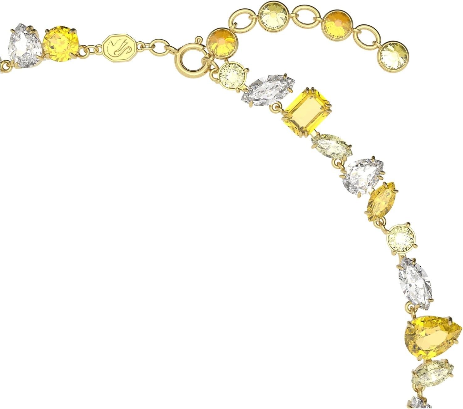 image:imageSwarovski Gema Crystal Necklace CollectionYellow