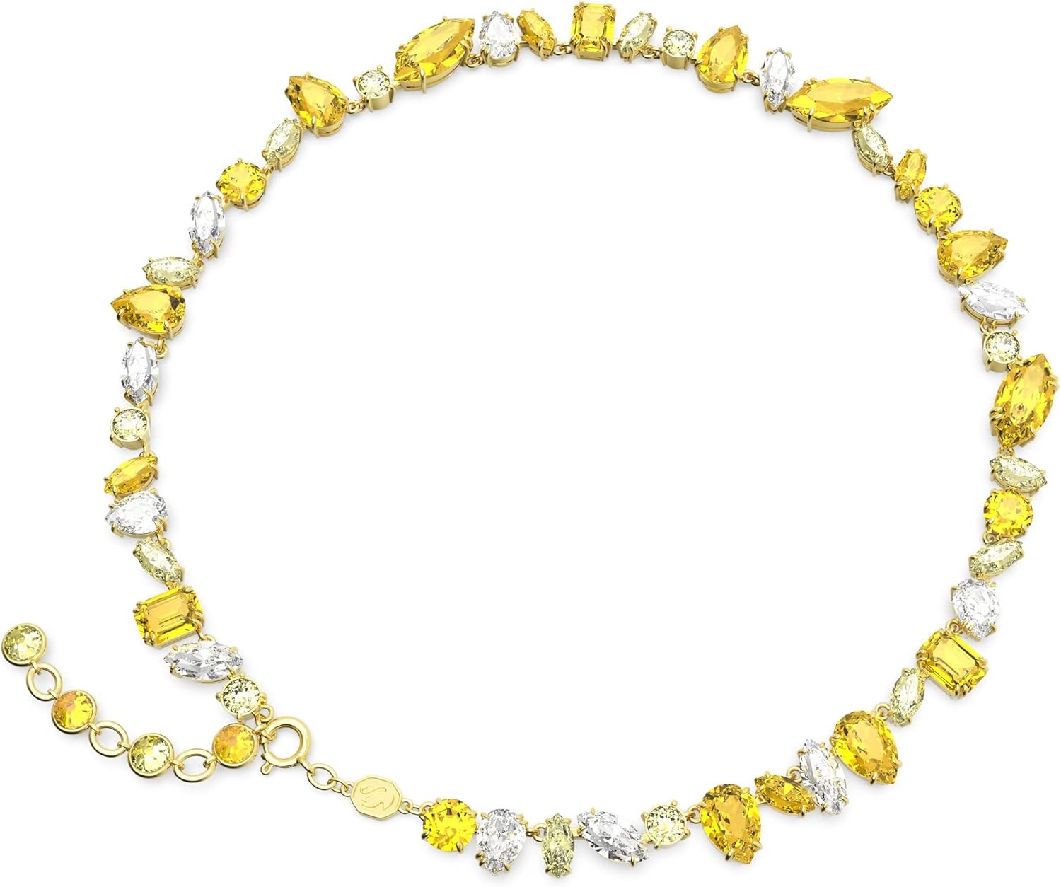 image:imageSwarovski Gema Crystal Necklace CollectionYellow