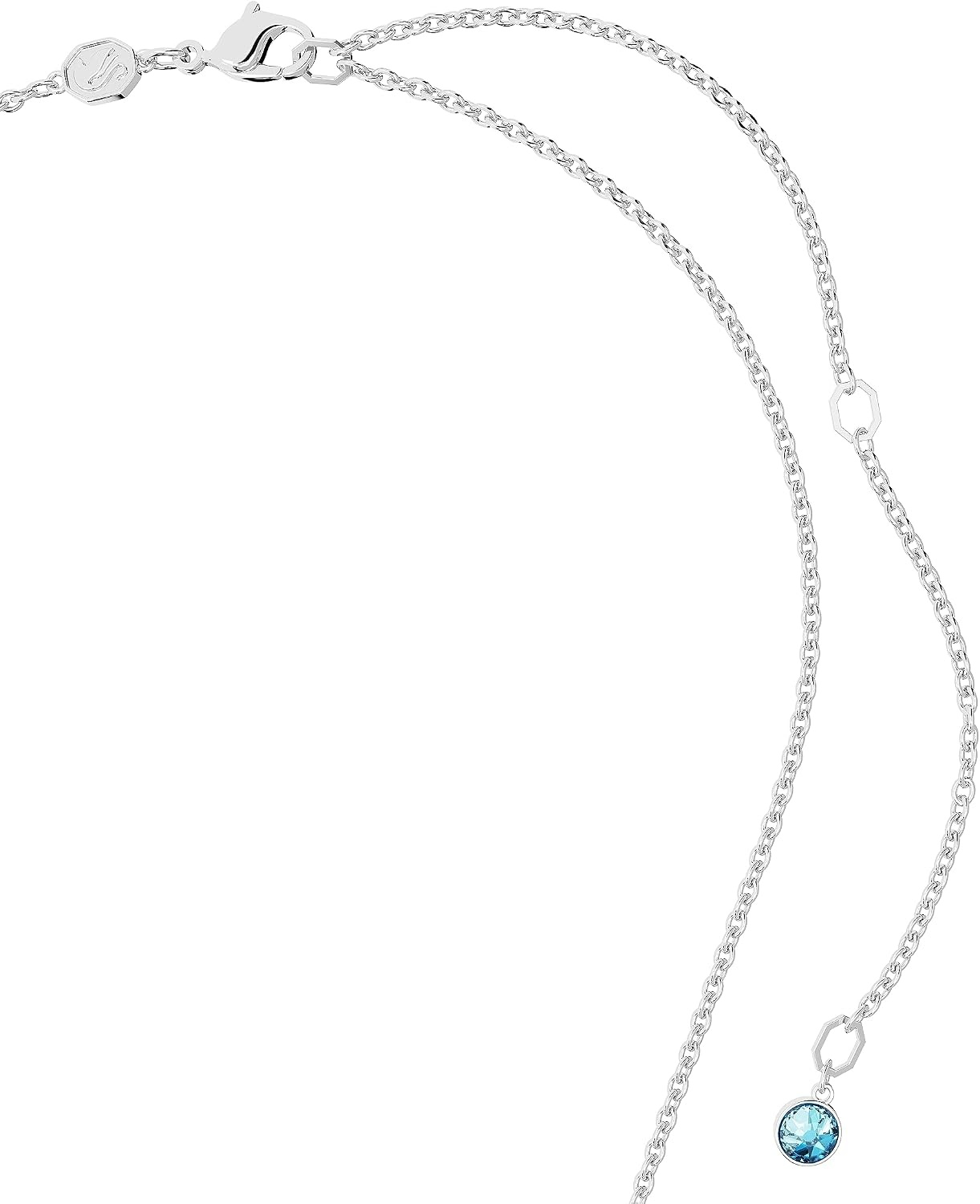 image:imageSwarovski Gema Flower Pendant Necklace CollectionBlue