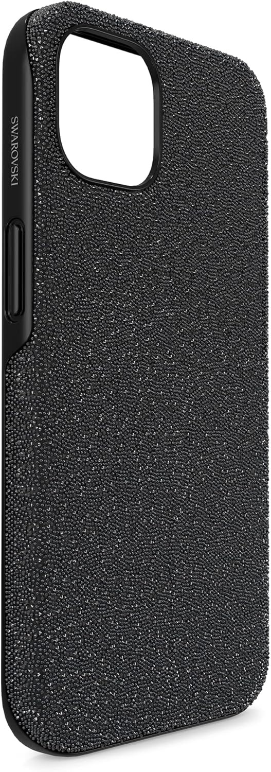 image:imageSwarovski High Phone Case for iPhone 14 Pro Max with Green Crystals in Ombre Effect Part of The High CollectionBlack Crystals