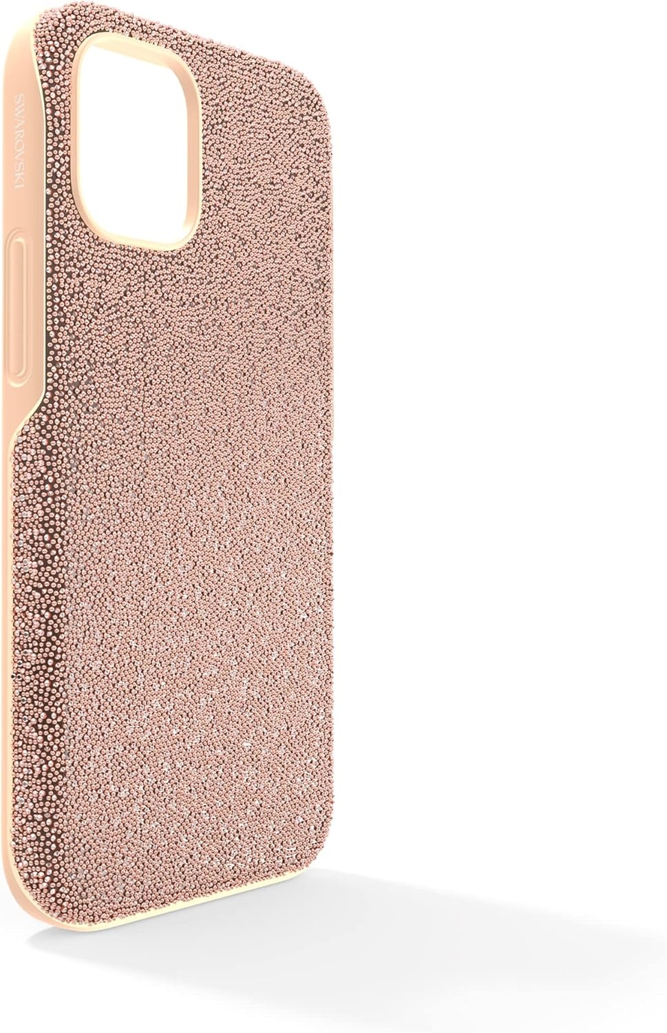 image:imageSwarovski High Phone Case for iPhone 14 with Integrated Bumper Silver Crystals Part of The High CollectionRose Gold Tone