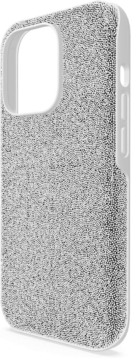 image:imageSwarovski High Phone Case for iPhone 14 with Integrated Bumper Silver Crystals Part of The High CollectionSilver Crystals