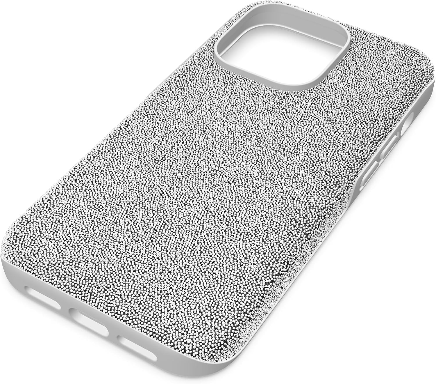 image:imageSwarovski High Phone Case for iPhone 14 with Integrated Bumper Silver Crystals Part of The High CollectionSilver Crystals