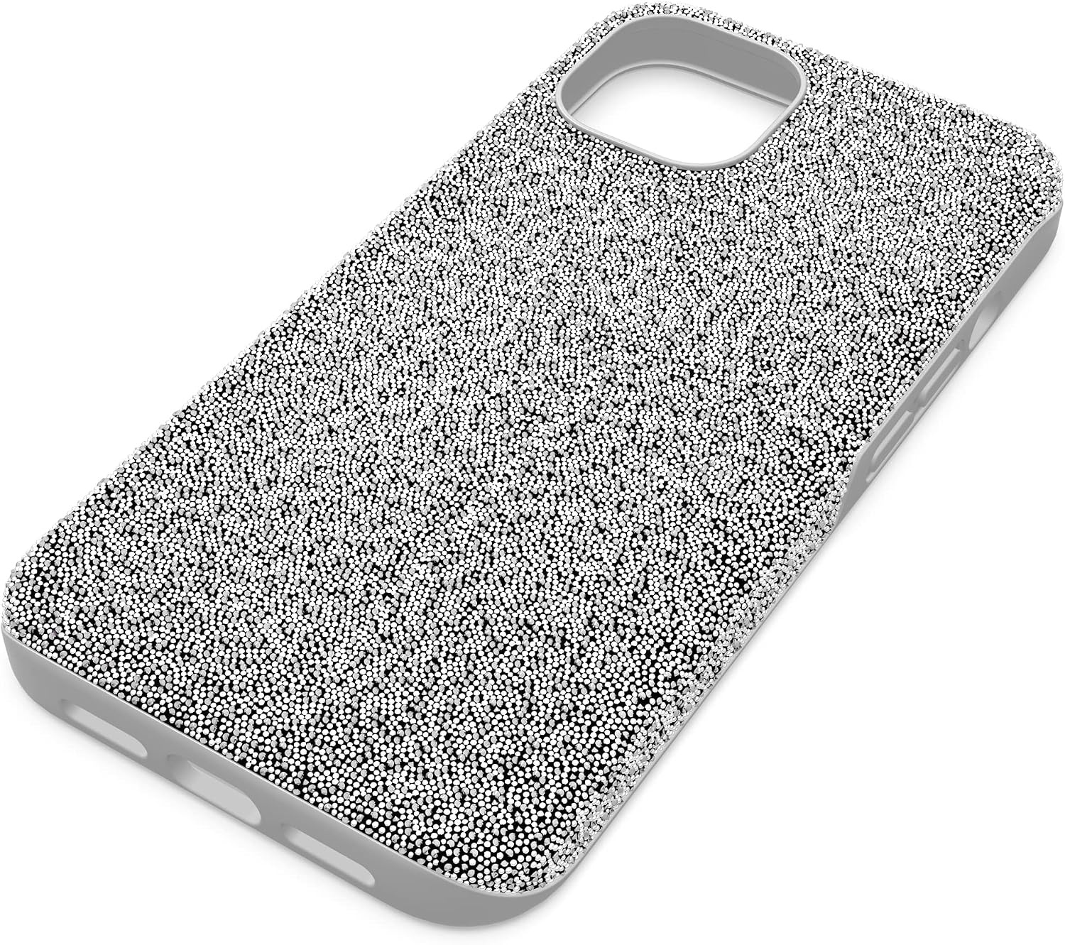 image:imageSwarovski High Phone Case for iPhone 14 with Integrated Bumper Silver Crystals Part of The High CollectionSilver Crystals