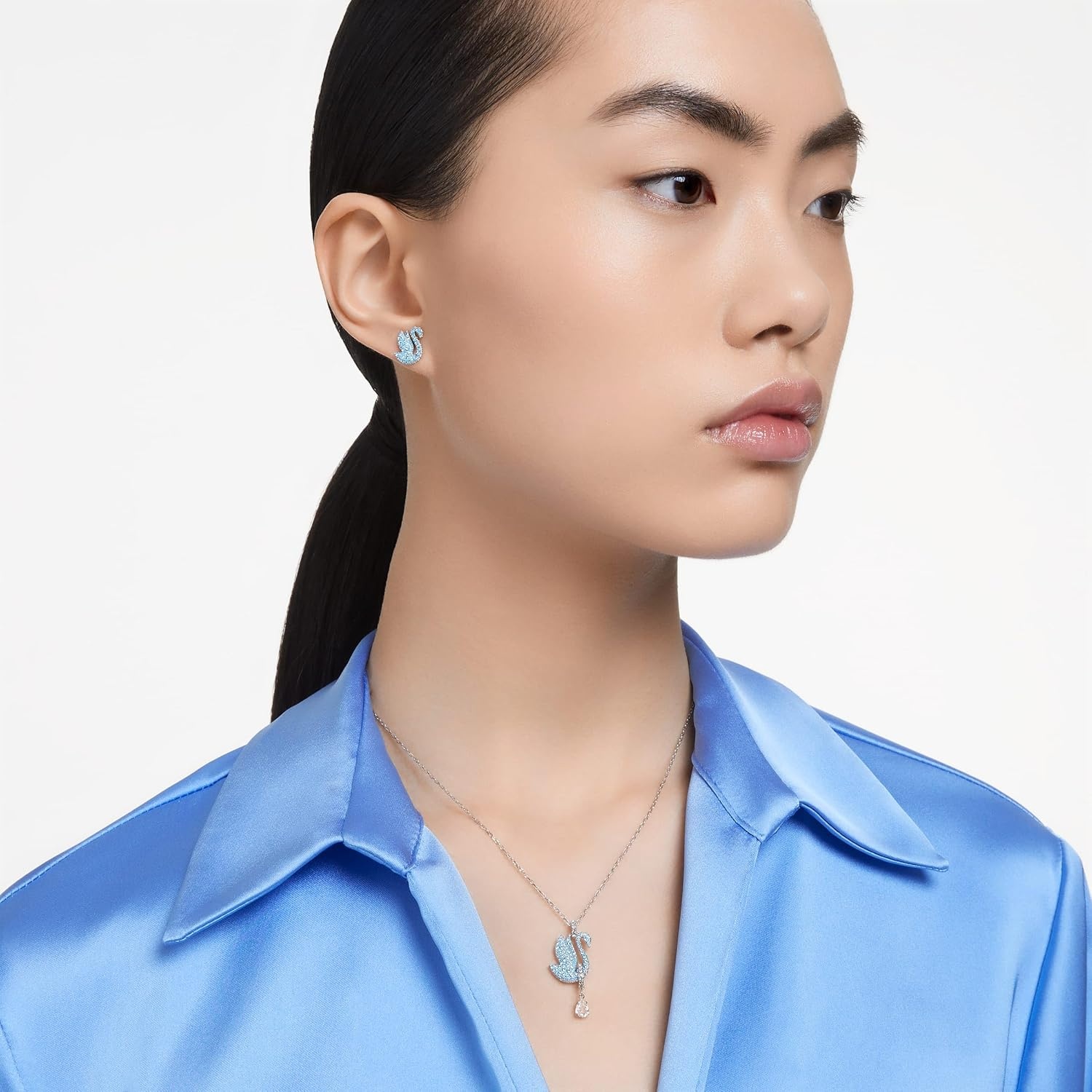 image:imageSwarovski Hollow Collection Pendant NecklaceJewelry Set