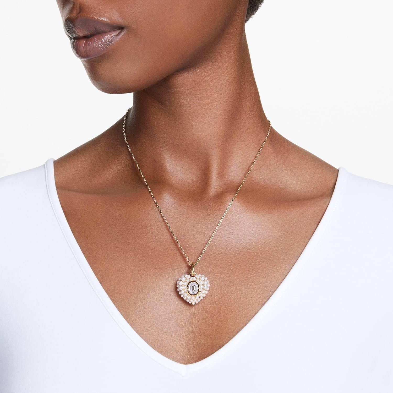 image:imageSwarovski Hyperbola Pendant Necklace CollectionGold