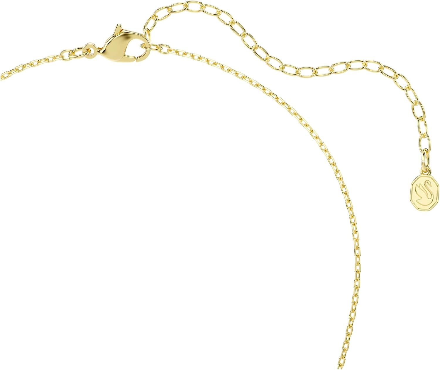 image:imageSwarovski Hyperbola necklace Heart cut Pav Infinity White Goldtone plated