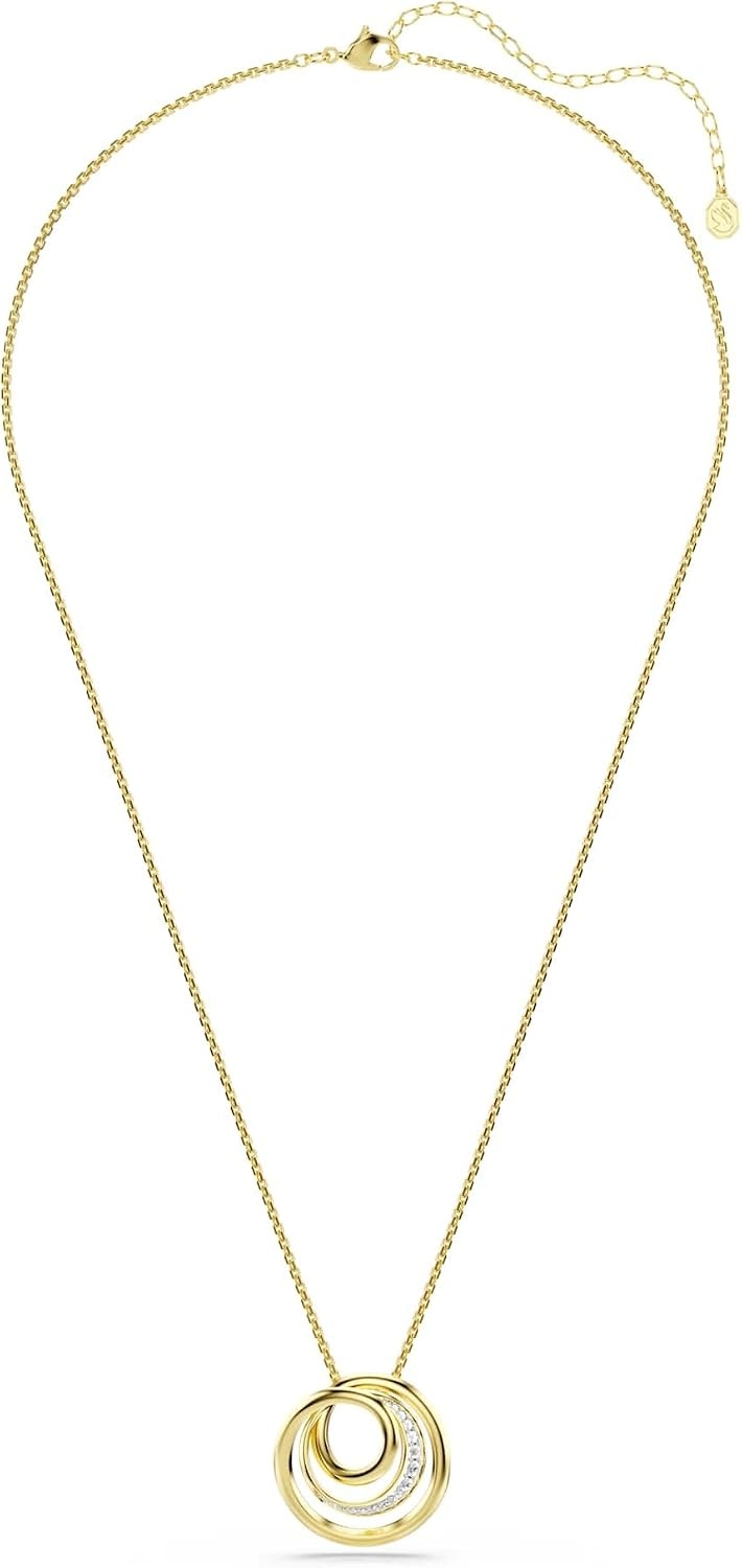 image:imageSwarovski Hyperbola necklace Round cut White Goldtone plated