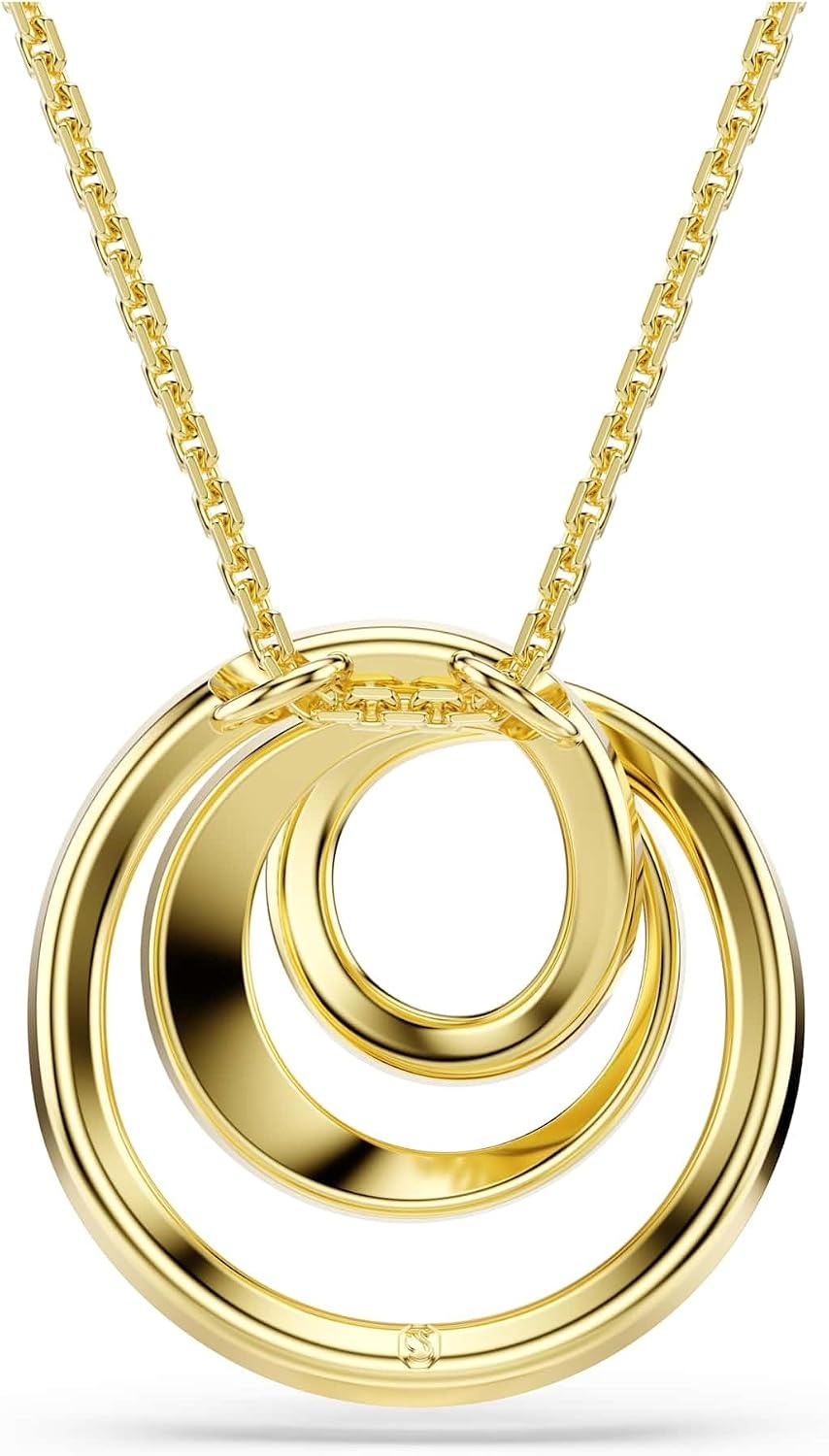 image:imageSwarovski Hyperbola necklace Round cut White Goldtone plated