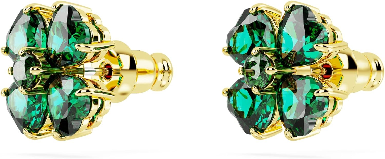 image:imageSwarovski Idyllia Clover Crystal Jewelry CollectionStud Earrings