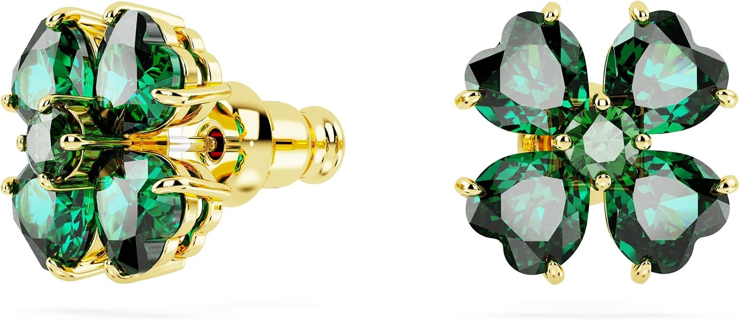 image:imageSwarovski Idyllia Clover Crystal Jewelry CollectionStud Earrings