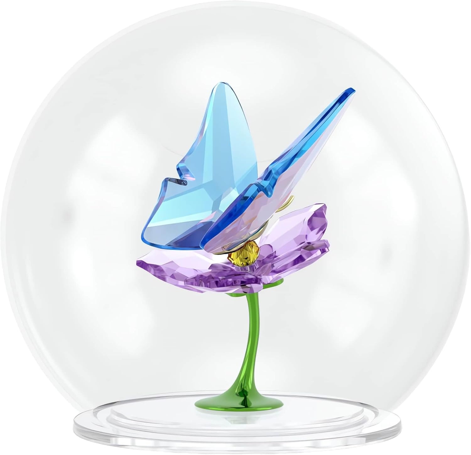 image:imageSwarovski Idyllia Glass Ball Butterfly and Flower