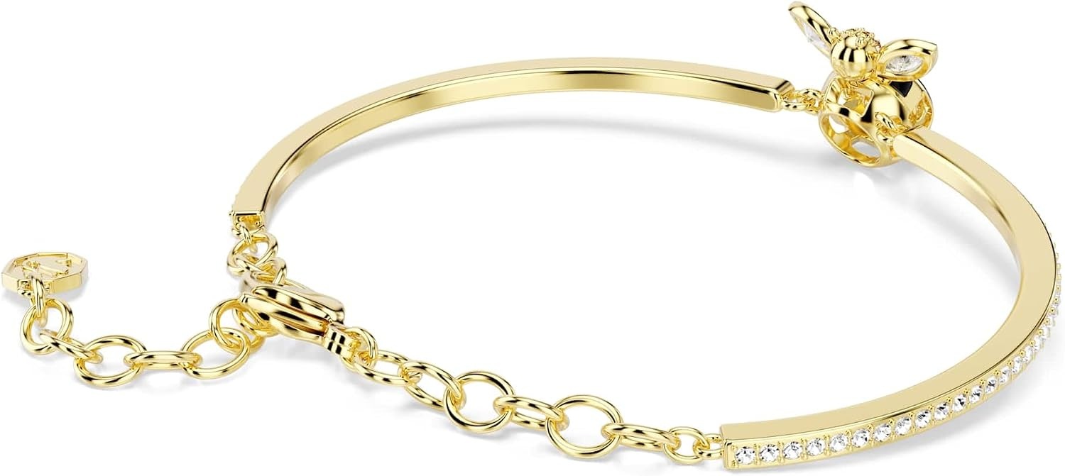 image:imageSwarovski Idyllia bracelet Mixed cuts Bee Multicolored GoldtSwarovski One plated