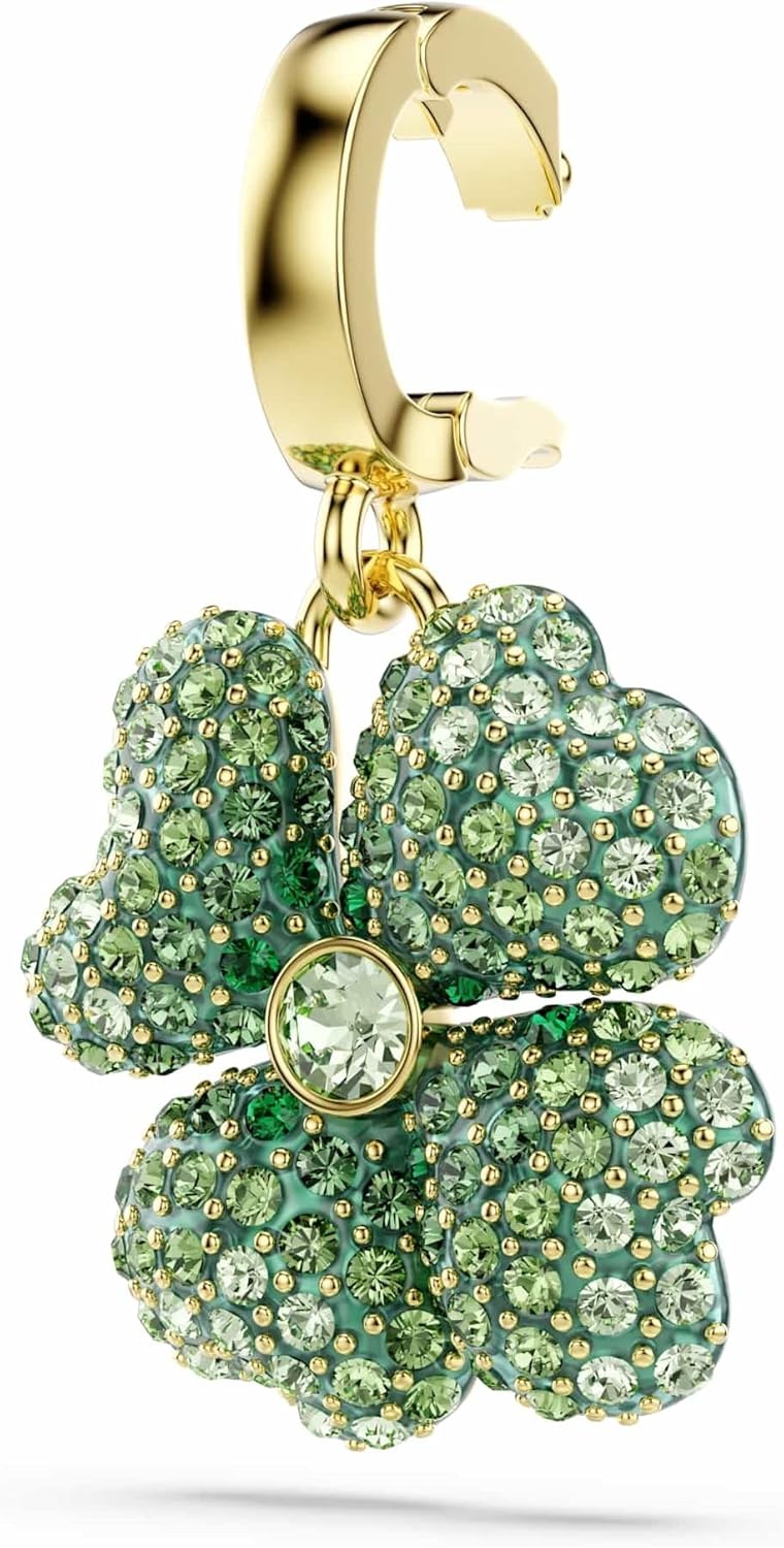 image:imageSwarovski Idyllia charm Clover Green Goldtone plated